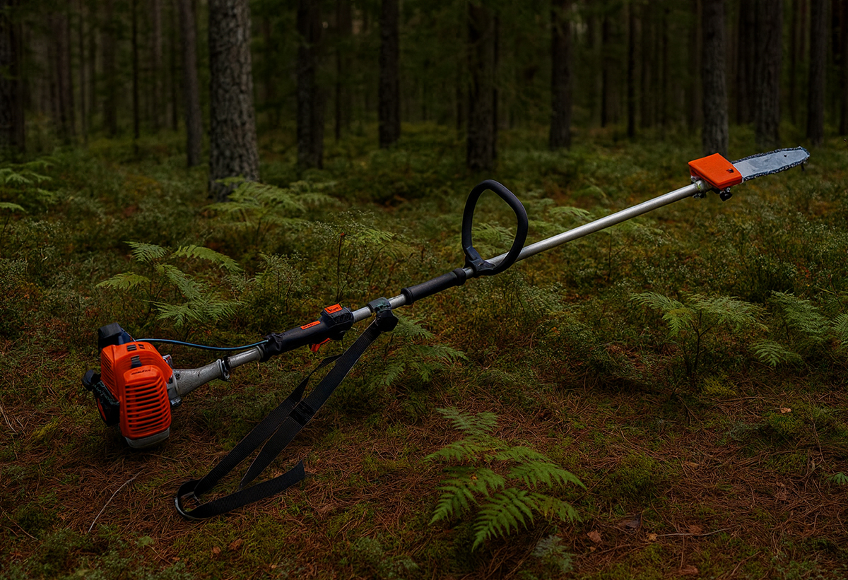 Εδώ απεικονίζεται το εργαλείο σε δάσος.